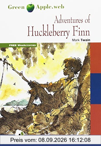 The Adventures of Huckleberry Finn: Englische Lektüre für das 4. und 5. Lernjahr. Buch + Audio-CD (Green Apple)