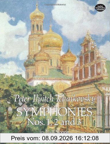 Symphonies Nos. 1, 2 and 3 in Full Score (Dover Music Scores)