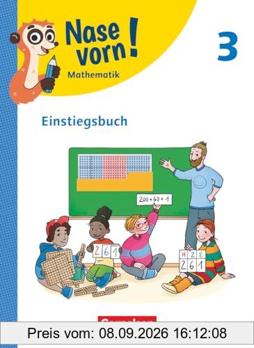 Nase vorn! - Lehrwerk für Mathematik - Ausgabe 2023 - 3. Schuljahr: Einstiegsbuch