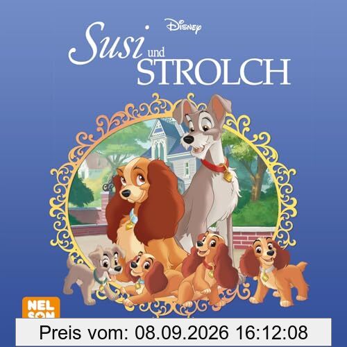 Maxi-Mini 162: Disney Klassiker Susi & Strolch: Im Mitnahme-Format ab 3 Jahren (Nelson Maxi-Mini)