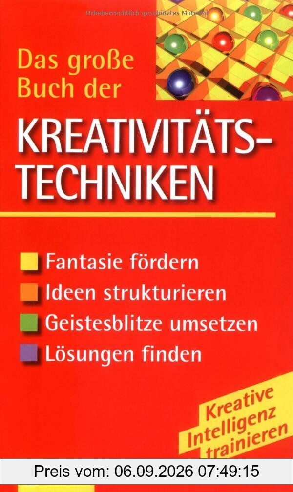 Das große Buch der Kreativitätstechniken