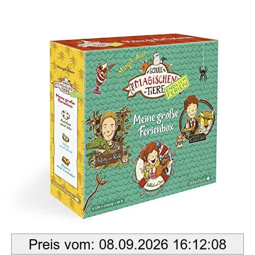Die Schule der magischen Tiere - Endlich Ferien: Meine große Ferienbox: »Rabbat und Ida«, »Silas und Rick«, »Henry und Leander«: 6 CDs