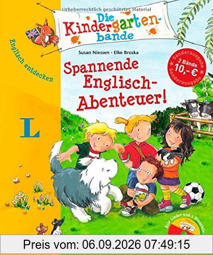Spannende Englisch-Abenteuer! - Buch mit Audio-CD und Gratis-Downloads: Englisch entdecken - Die Kindergartenbande