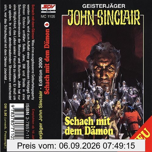 Geisterjäger John Sinclair, Cassetten, Schach mit dem Dämon, 1 Cassette