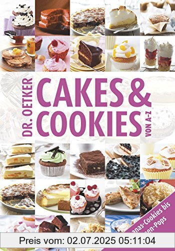 Die Buchhandlung in Oelde hat das Buch Cakes & Cookies von A - Z