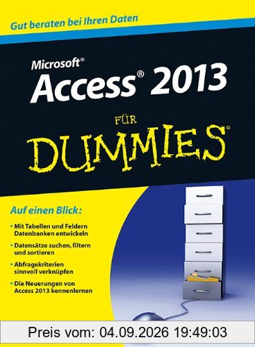 Access 2013 für Dummies (Fur Dummies)