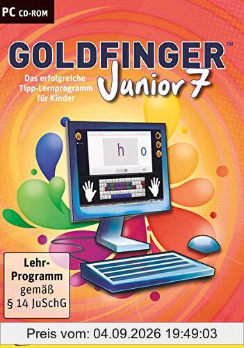 Goldfinger Junior 7: Das unterhaltsame Tipp-Lernprogramm für Kinder