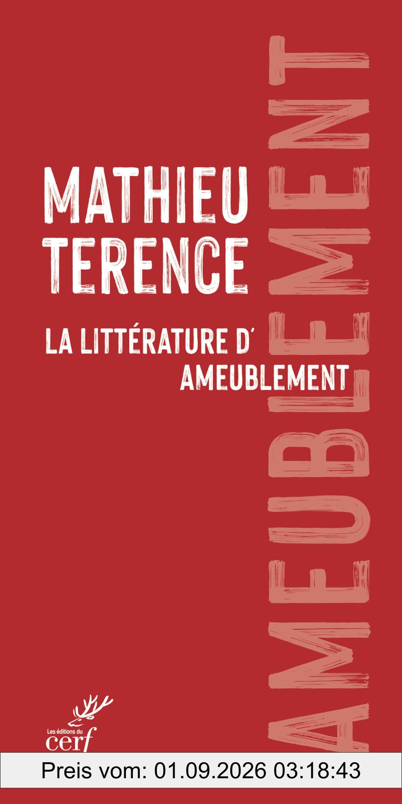 La littérature d'ameublement