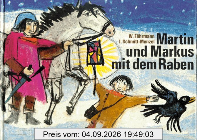 Martin und Markus mit dem Raben