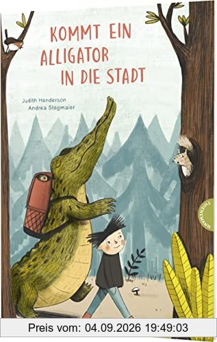 Kommt ein Alligator in die Stadt: Witzige Freundschaftsgeschichte für Kinder ab 4
