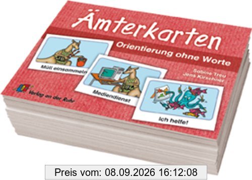 Ämterkarten: Orientierung ohne Worte.Für die Klassen 1-6