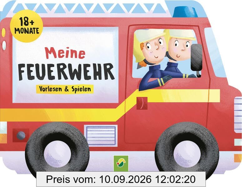 Meine Feuerwehr-Räderbuch: Vorlesen & Spielen | Ab 18+ Monate
