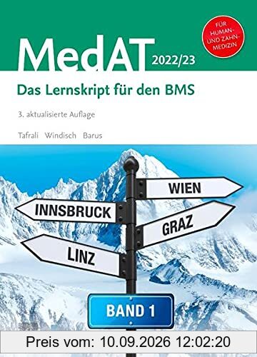 MedAT Humanmedizin/Zahnmedizin - Band 1: Das Lernskript für den BMS