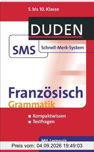 Französisch Grammatik: 5. bis 10. Klasse