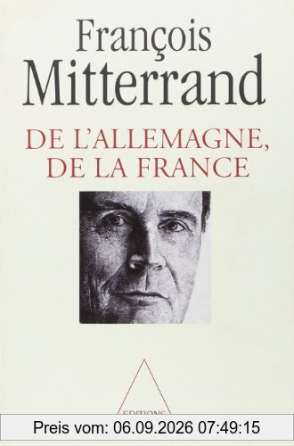 De l'Allemagne, de la France