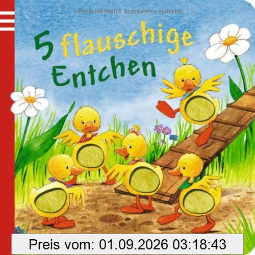 5 flauschige Entchen