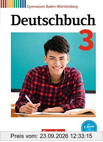 Deutschbuch Gymnasium - Baden-Württemberg - Bildungsplan 2016 / Band 3: 7. Schuljahr - Schülerbuch
