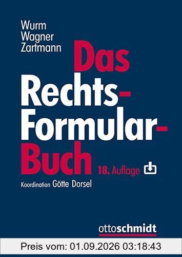 Das Rechtsformularbuch