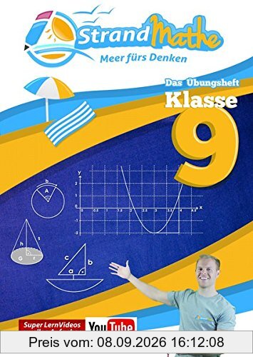 StrandMathe Übungsheft und Lernheft Klasse 9: Matheaufgaben der Schule üben, vertiefen, wiederholen - Lernvideos - Lösungswege - Rechenschritte: ... Trigonometrie (StrandMathe Übungshefte)