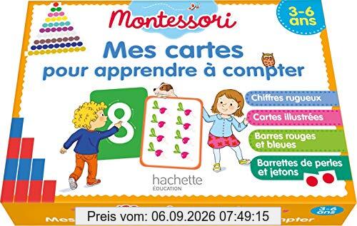 Montessori : mes cartes pour apprendre à compter, 3-6 ans