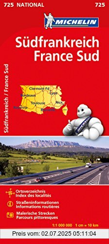 Die Buchhandlung in Oelde hat das Buch Michelin Frankreich Süd: Straßen- und Tourismuskarte (Michelin Nationalkarte)