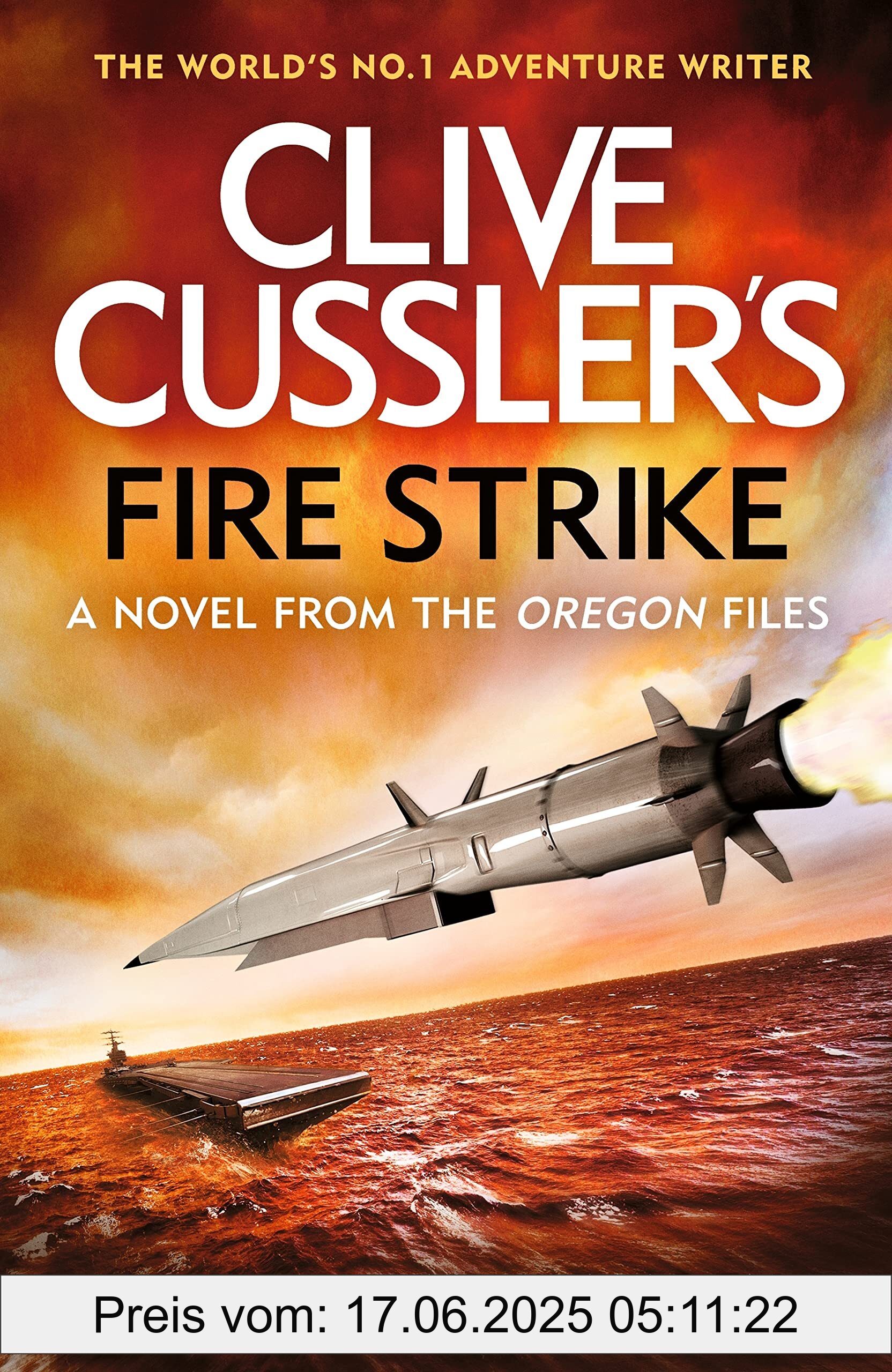 Brand : Michael Joseph, Binding : paperback, Label : Clive Cussler's Fire Strike, medium : paperback, numberOfPages : 544, publicationDate : 2024-05-23, releaseDate : 2024-05-23, languages : english, ISBN : 1405958782