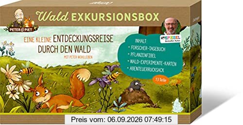 Peter & Piet Wald-Exkursionsbox: Exkursionsbox für kleine Waldentdecker