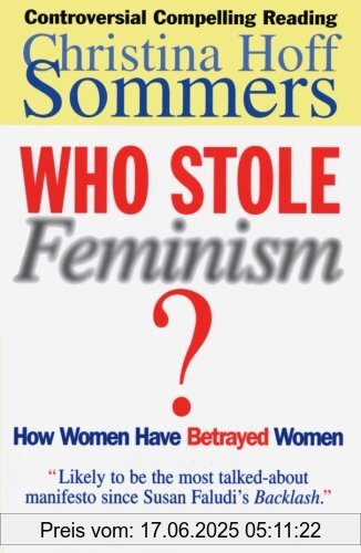 Binding : Taschenbuch, Edition : Reprint, Label : Simon & Schuster, Publisher : Simon & Schuster, NumberOfItems : 1, medium : Taschenbuch, numberOfPages : 320, publicationDate : 1995-05-01, releaseDate : 1995-05-01, authors : Sommers, Christina Hoff, languages : english, ISBN : 0684801566