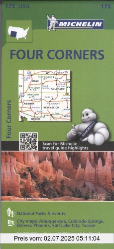 Die Buchhandlung in Oelde hat das Buch Michelin Four Corners Map (Michelin Maps)