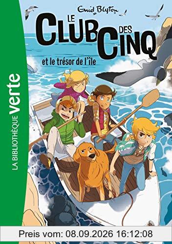 Le club des Cinq. Vol. 1. Le club des Cinq et le trésor de l'île