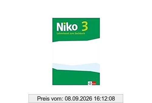 Niko 3: Lehrerband mit Kopiervorlagen und CD-ROM Klasse 3 (Niko Sachbuch. Ausgabe ab 2017)