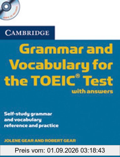 Cambridge Grammar and Vocabulary for the TOEIC Test, w. 2 Audio-CDs