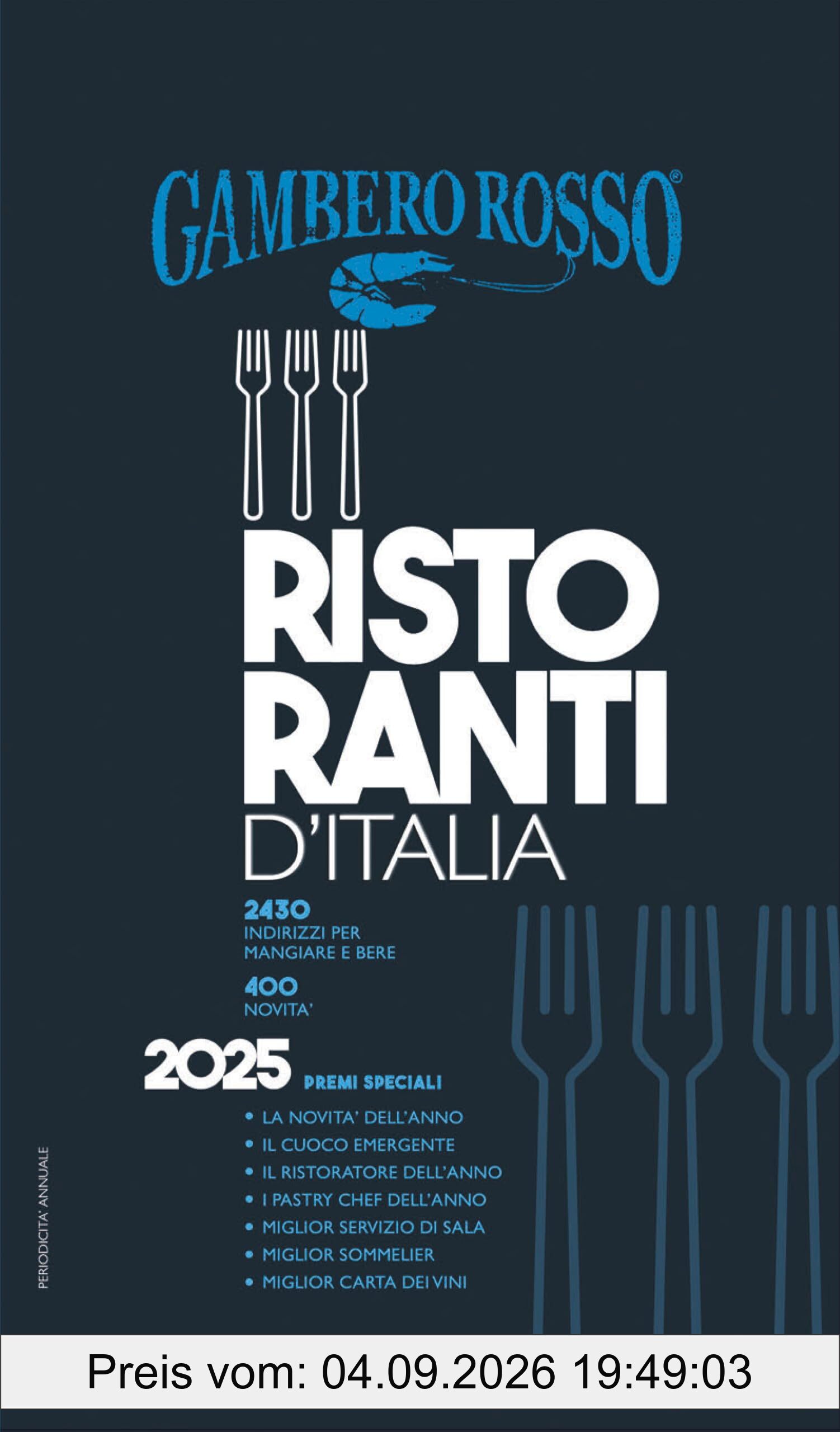 Ristoranti d'Italia del Gambero Rosso 2025