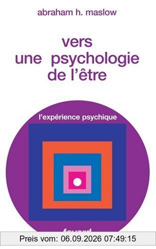 Vers une psychologie de l'être