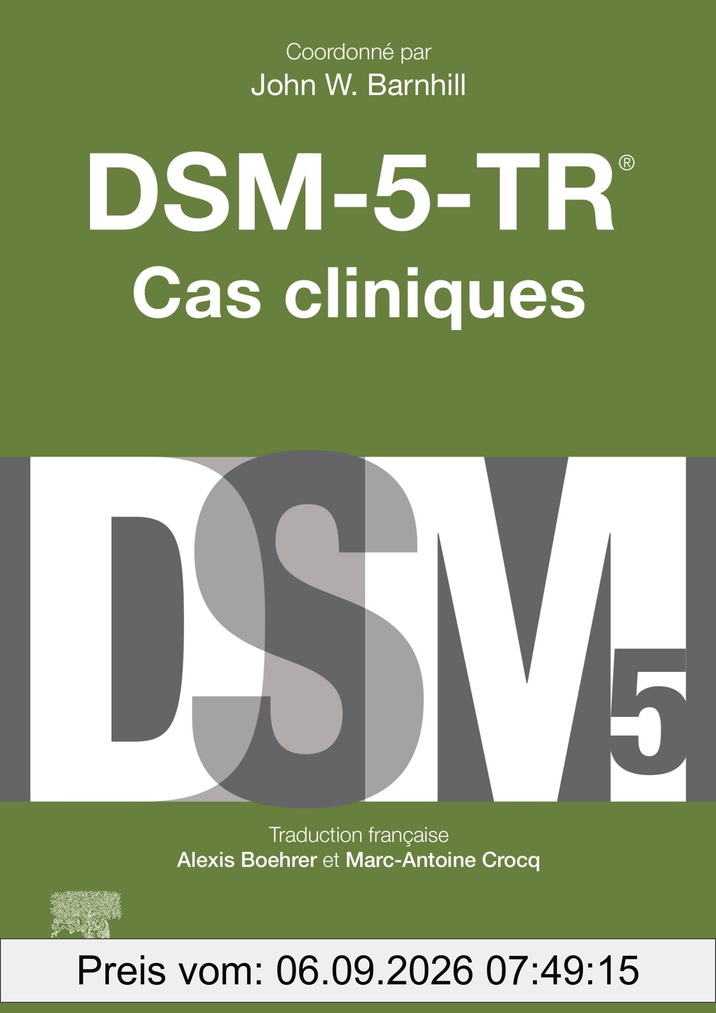 DSM-5-TR : cas cliniques