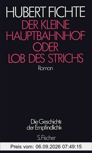 Der Kleine Hauptbahnhof oder Lob des Strichs: Roman