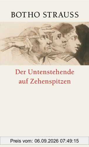 Der Untenstehende auf Zehenspitzen