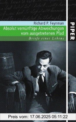 Binding : Gebundene Ausgabe, Label : Piper, Publisher : Piper, medium : Gebundene Ausgabe, numberOfPages : 512, publicationDate : 2006-09-01, authors : Feynman, Richard P., translators : Inge Leipold, Helmut Reuter, languages : german, ISBN : 3492047440