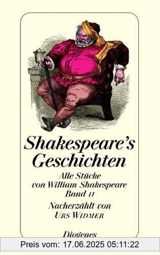 Binding : Taschenbuch, Edition : 5., Aufl., Label : Diogenes Verlag, Publisher : Diogenes Verlag, medium : Taschenbuch, numberOfPages : 288, publicationDate : 1980-01-01, authors : William Shakespeare, Urs Widmer, languages : german, ISBN : 3257207921
