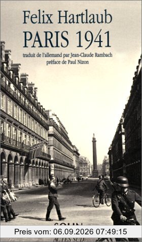 Paris 1941 : journal et correspondance (extraits)