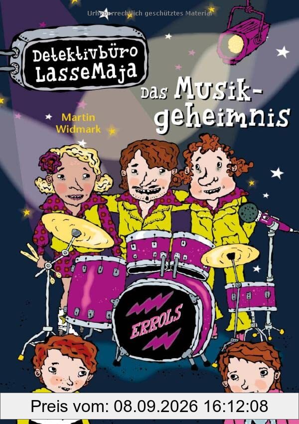 Detektivbüro LasseMaja - Das Musikgeheimnis (Detektivbüro LasseMaja, Bd. 34): Bilderbuch