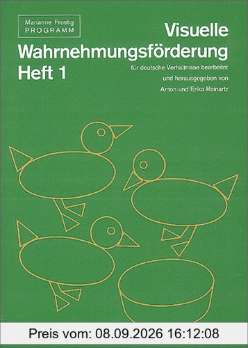 Visuelle Wahrnehmungsförderung: Materialien: Visuelle Wahrnehmungsförderung: Arbeitsheft 1