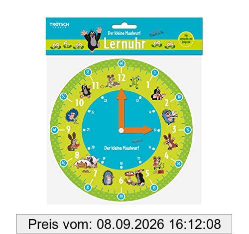 Trötsch Der kleine Maulwurf Lernuhr: Übungsuhr mit beweglichen Zeigern (Lernuhr / mit beweglichen Zeigern)