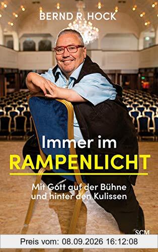 Immer im Rampenlicht: Mit Gott auf der Bühne und hinter den Kulissen