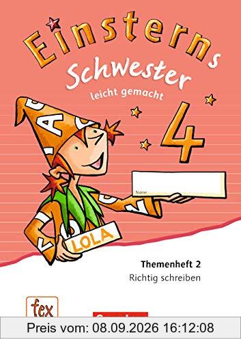 Einsterns Schwester - Sprache und Lesen - Ausgabe 2015: 4. Schuljahr - Leicht gemacht: Themenheft 2. Verbrauchsmaterial