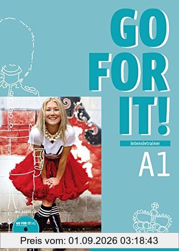Red3: Go for it!: Intensivtrainer / Intensivtrainer mit Audio-CD