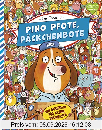 Pino Pfote, Päckchenbote - Ein Suchbuch für kleine Spürnasen