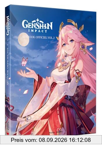 Genshin Impact Artbook officiel Vol.2 (+ carnet de croquis offert)