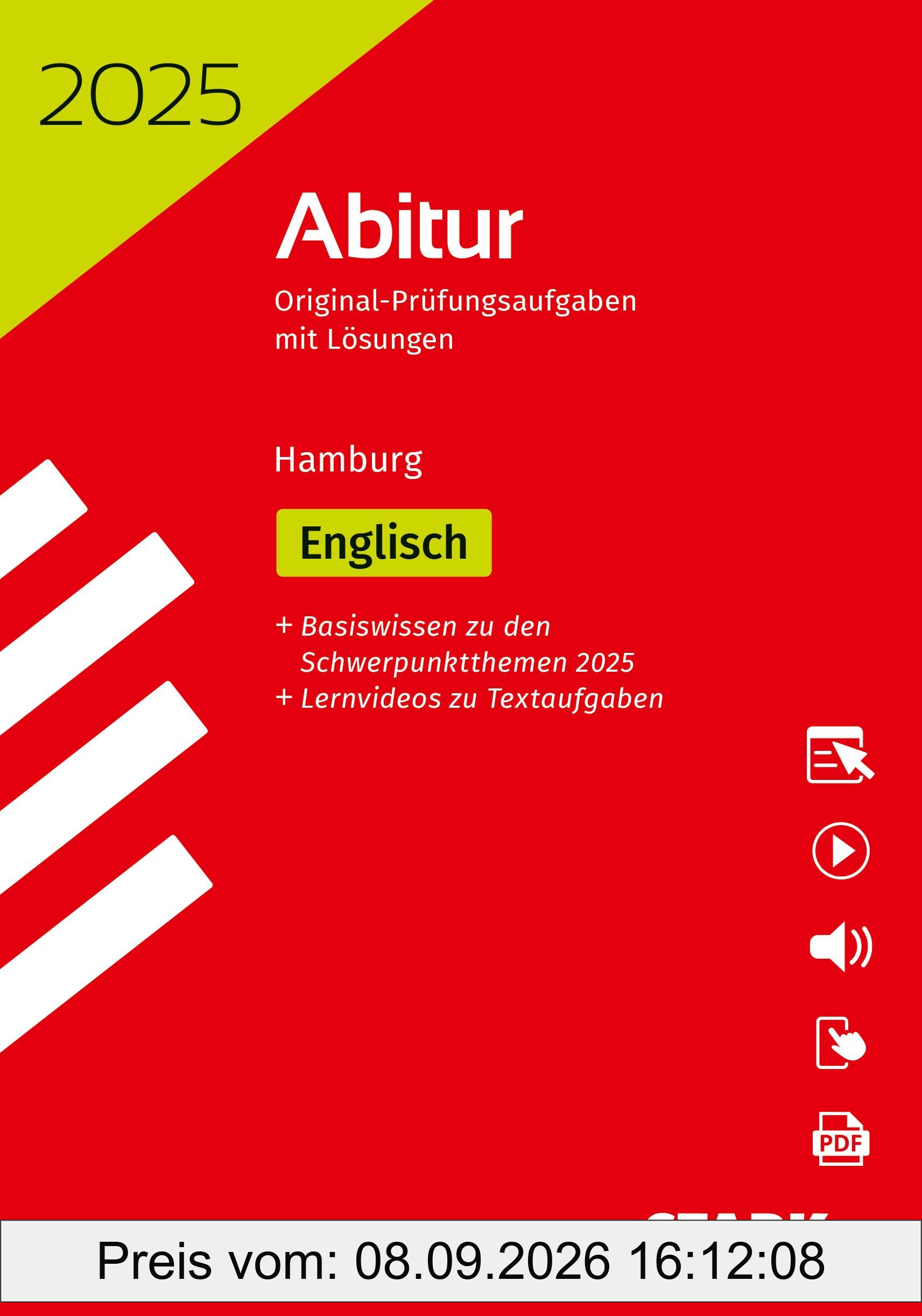 STARK Abiturprüfung Hamburg 2025 - Englisch