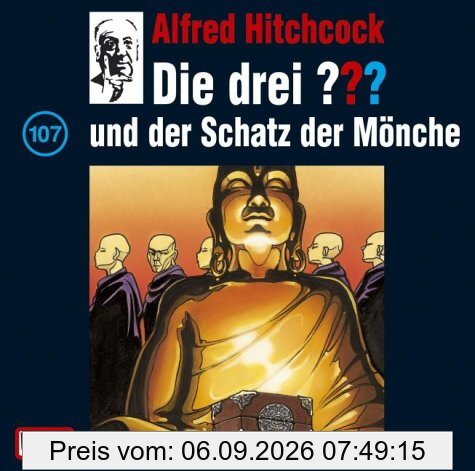 Die drei ??? - CD: Die drei Fragezeichen - Folge 107: und der Schatz der Mönche (1 Audi-CD)
